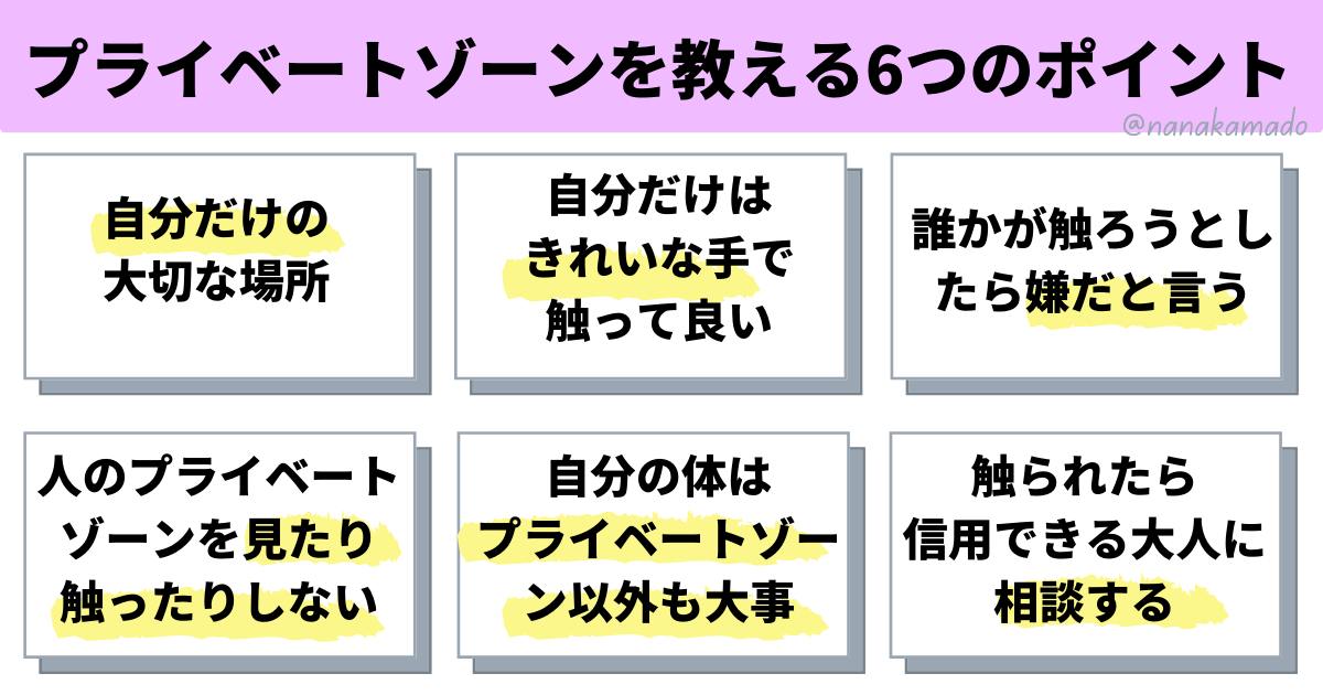 裸保育 保育園でのプライベートゾーンの教え方と６つの具体例【家庭でも】