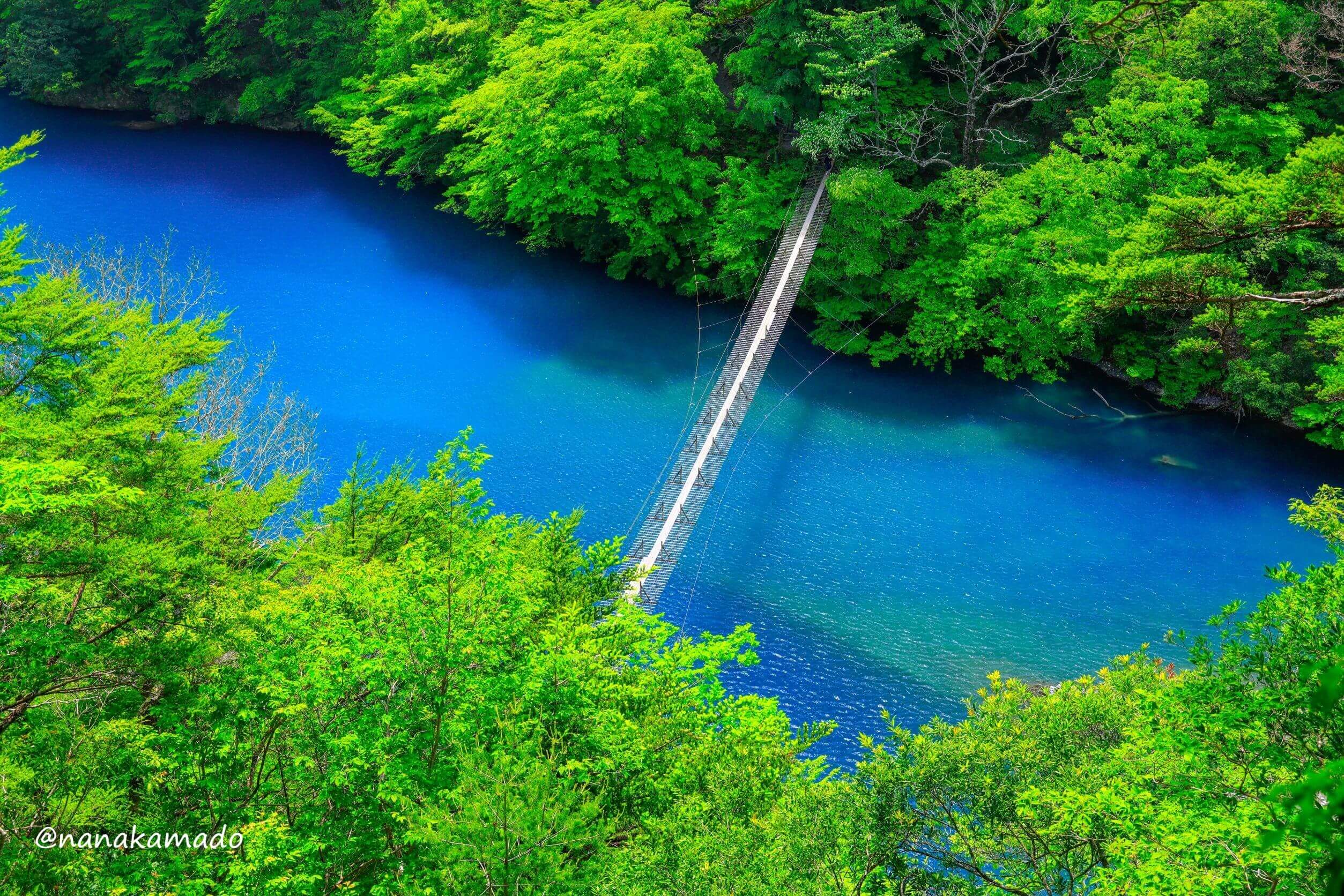 寸又峡夢の吊り橋