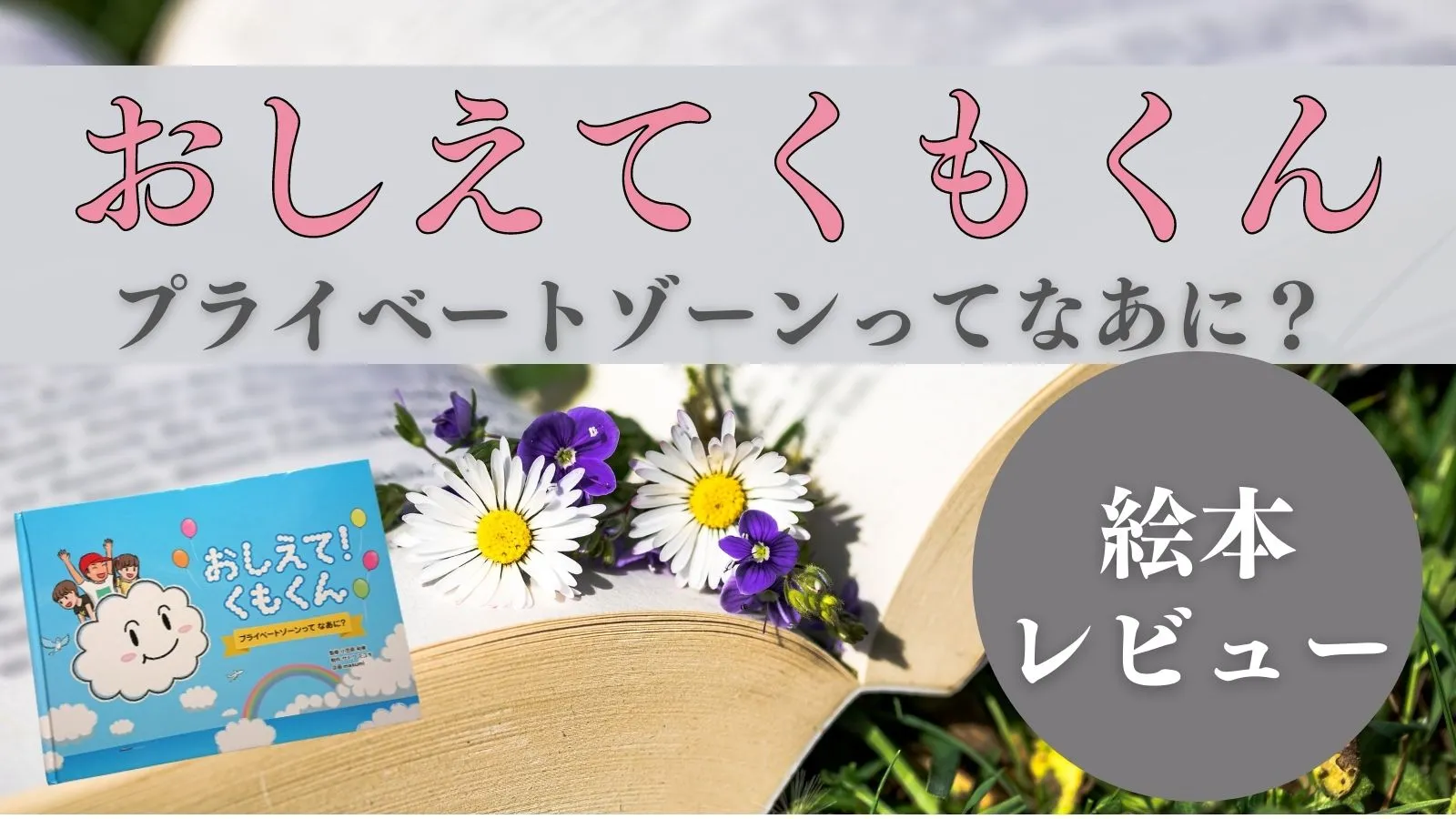 おしえてくもくんプライベートゾーンってなあに 購入レビュー